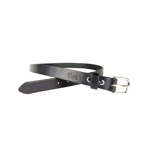 Every Woman Handmade Leather Belt Black Pask Fine Goods